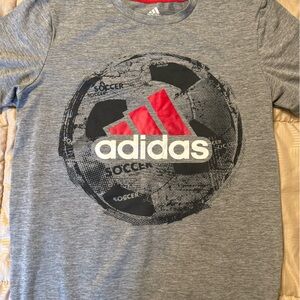 Boys ADIDAS soccer shirt, youth XL